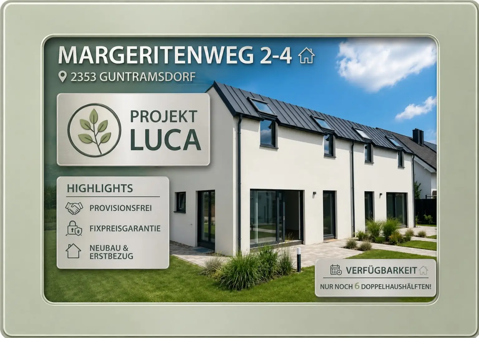 Startbild Guntramsdo | ++ NUR noch 6 HÄUSER ++ WOHNTRAUM | Prima Service Immobilien