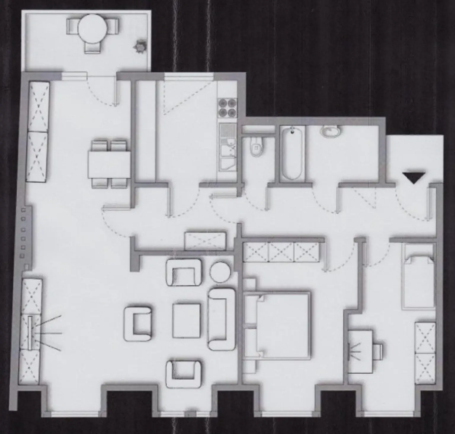 sonnige Dachgeschosswohnung mit Terrasse ~ Unter St.Veit in Hietzing ~ 3 Zimmer