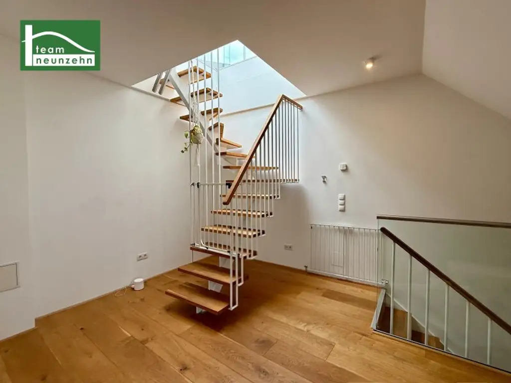 Maisonette mit Flair: 3-Zimmer-Wohnung mit Balkon & Dachterrasse in 1130 Wien!