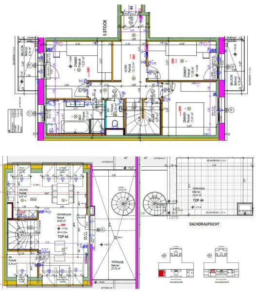Hier werden Träume war! Exklusive 4-Zimmer Maisonette-Wohnung mit ca. 113 m2 sowie eigener Dachterrasse in ruhiger Lage