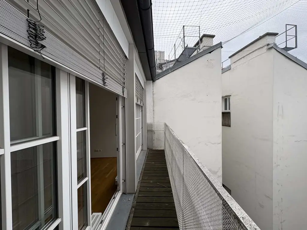 Klimatisierte Loft Wohnung mit Terrasse - 
Top Lage am Stubenring