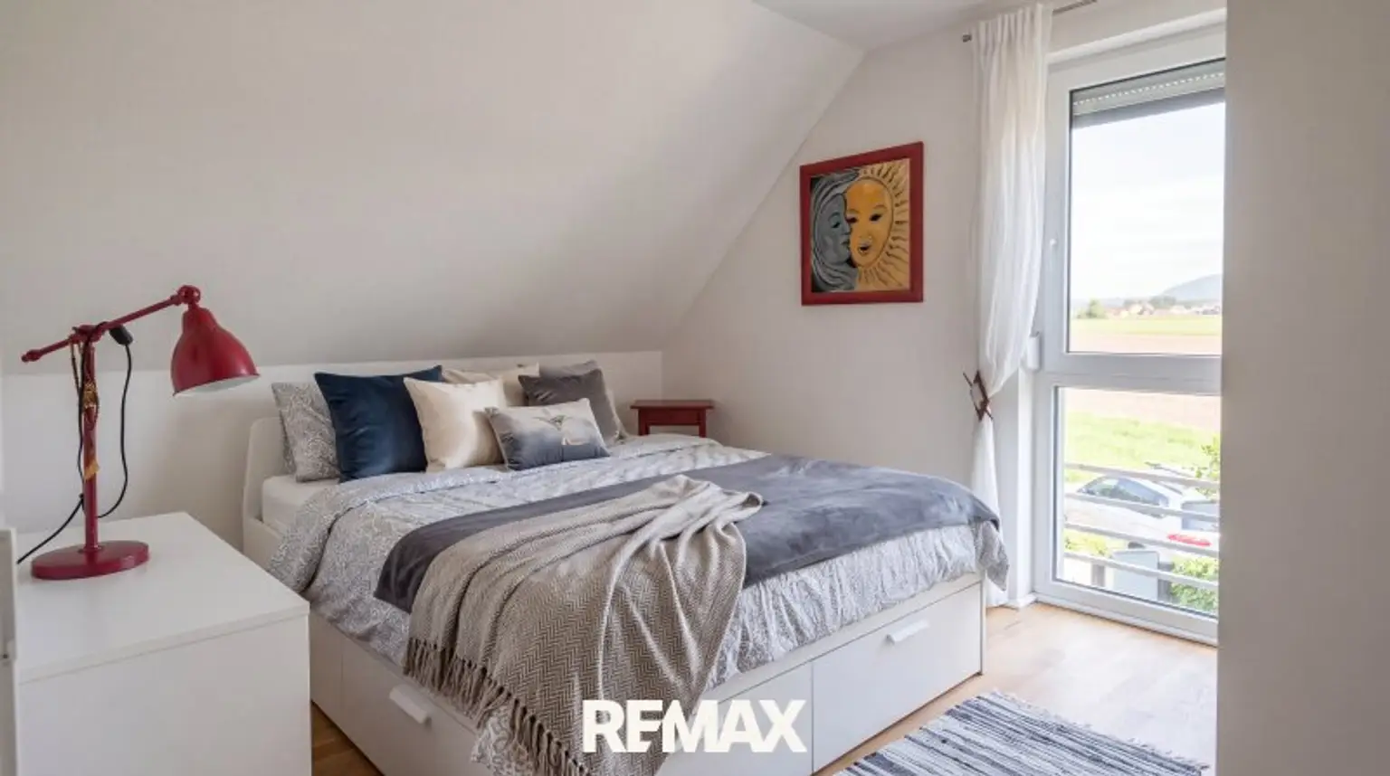 Schlafzimmer Haus Bisamberg