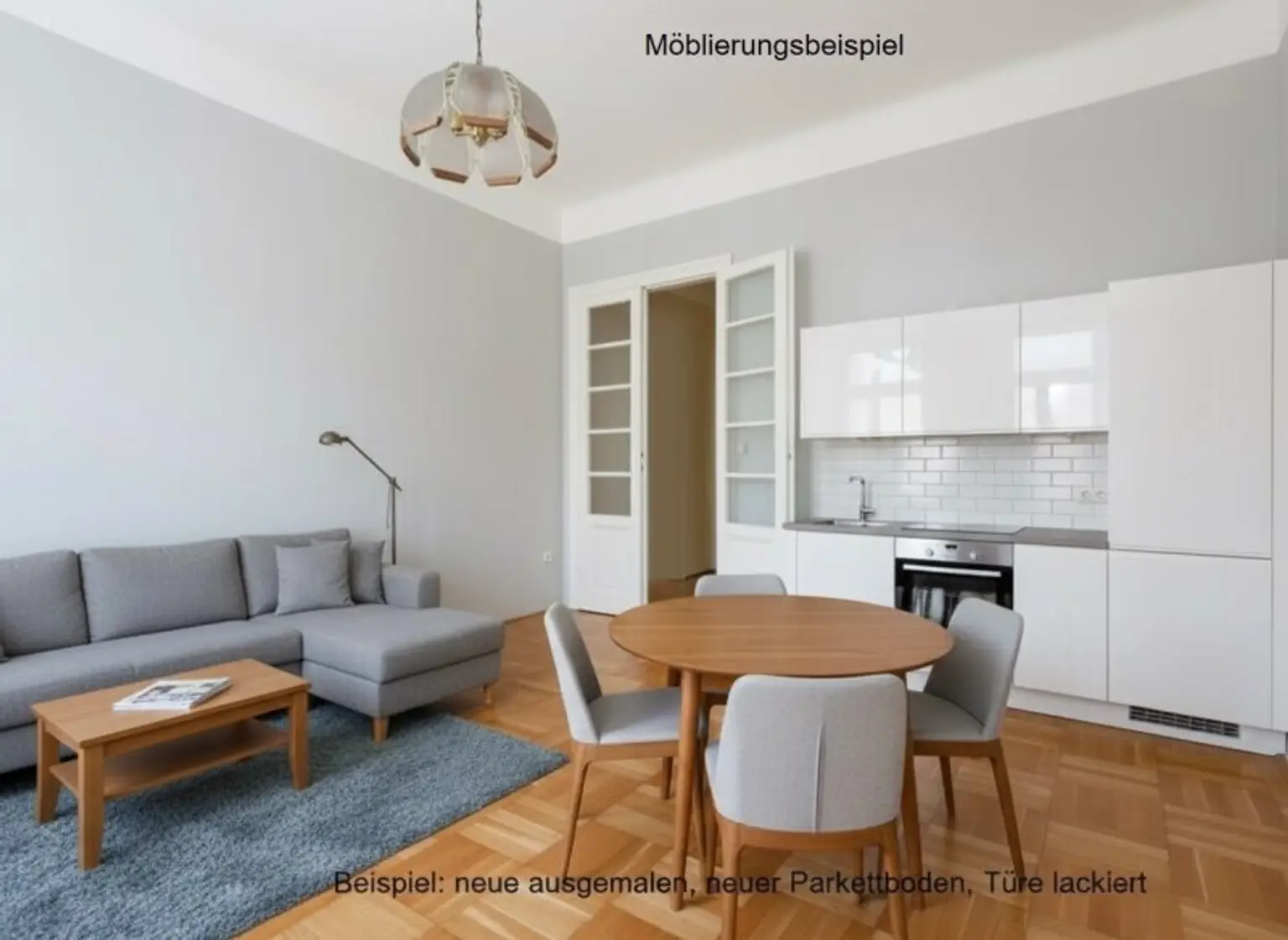 Unsanierte Wohnung in einem wunderschön sanierten Stilaltbau - Gaußplatz/Augarten