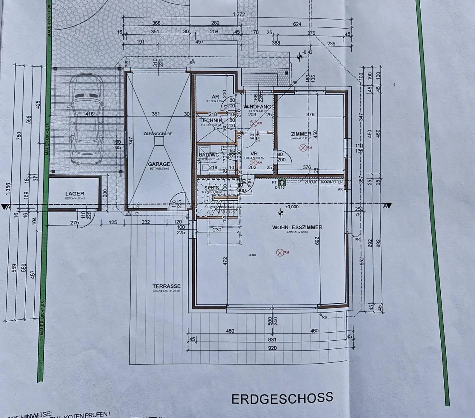 Grundriss EG