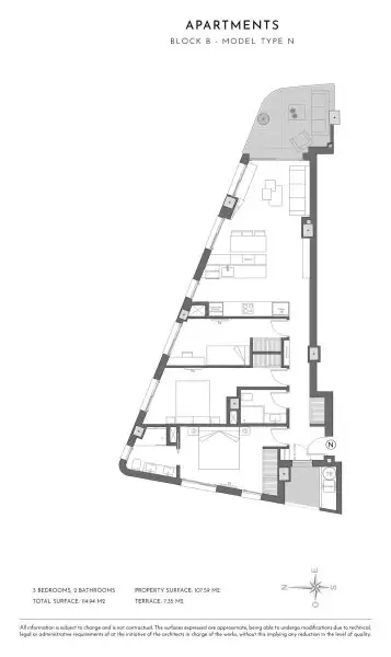 Apartments in erster Meereslinie mit Meerblick mit Gemeinschaftspool und Fitnessraum!