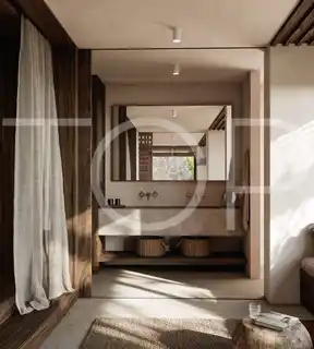 Cuna del Alma render casas casitas Baño_bath