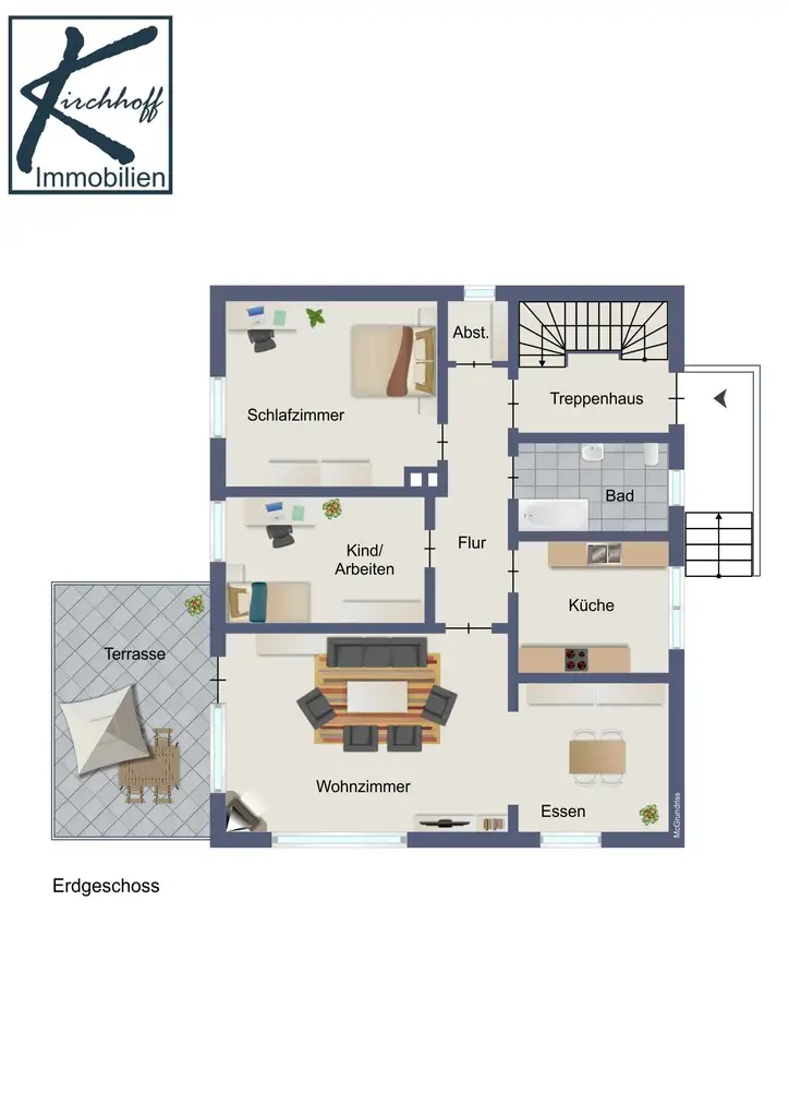 Grundriss Erdgeschoss