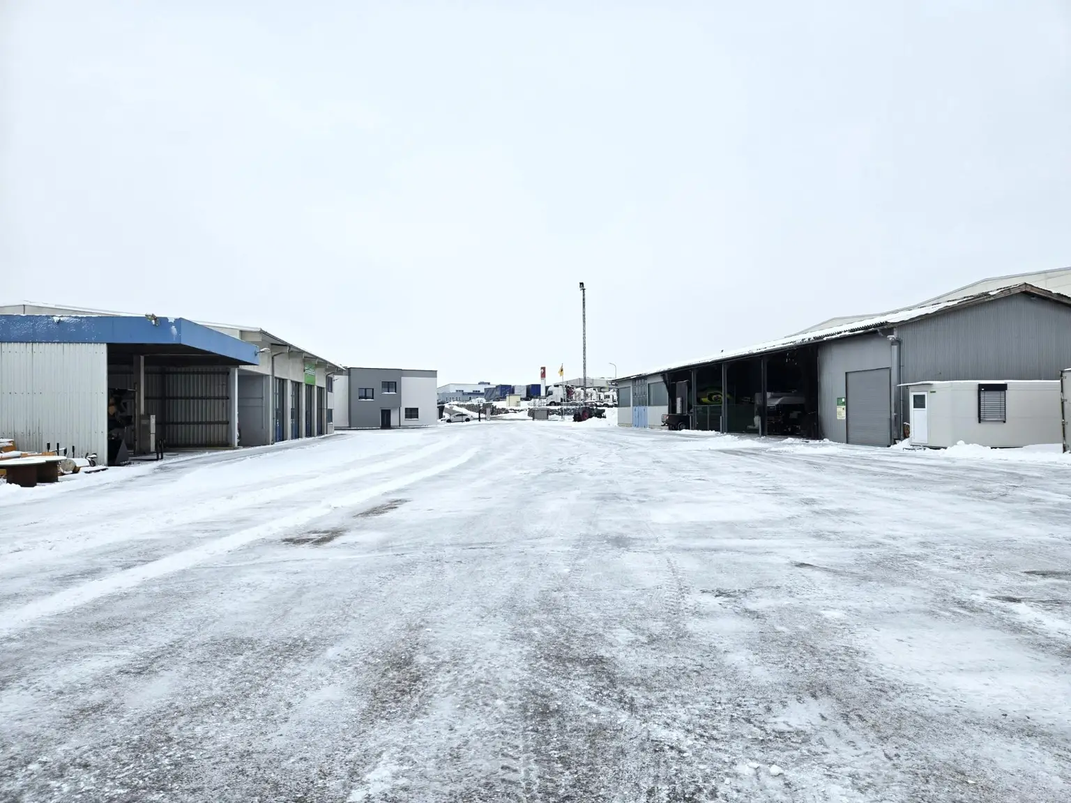 Fläche für Zelt-Lager oder mobile Lagerhallen