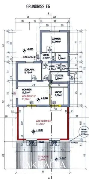 Moderner Bungalow in absoluter Ruhelage – Neulengbach