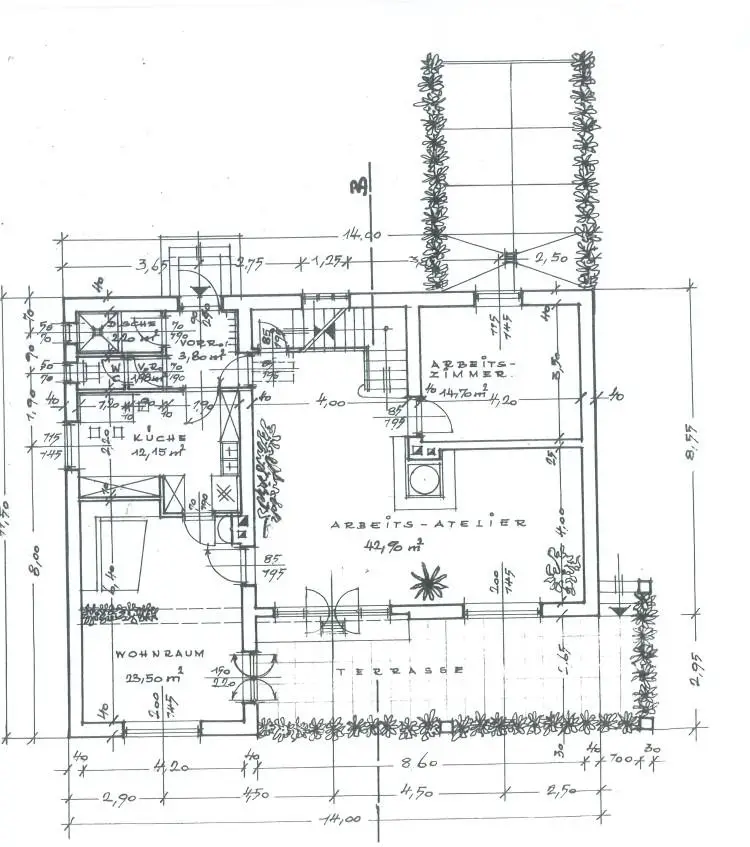 Grundriss Erdgeschoss