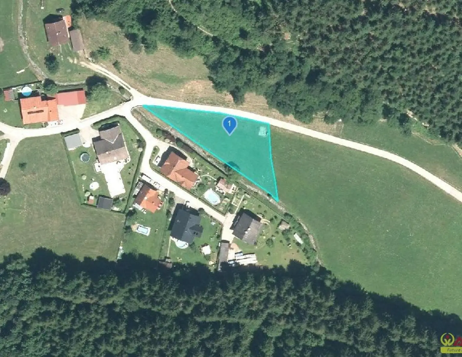 Update! - Wohnbau-Grund mit Garten-Anteil. - Ruhelage nahe St. Andrä. - Leben im Grünen.