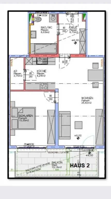 Traumhafte Balkonwohnung inkl. Tiefgaragenstellplatz in beliebter Lage