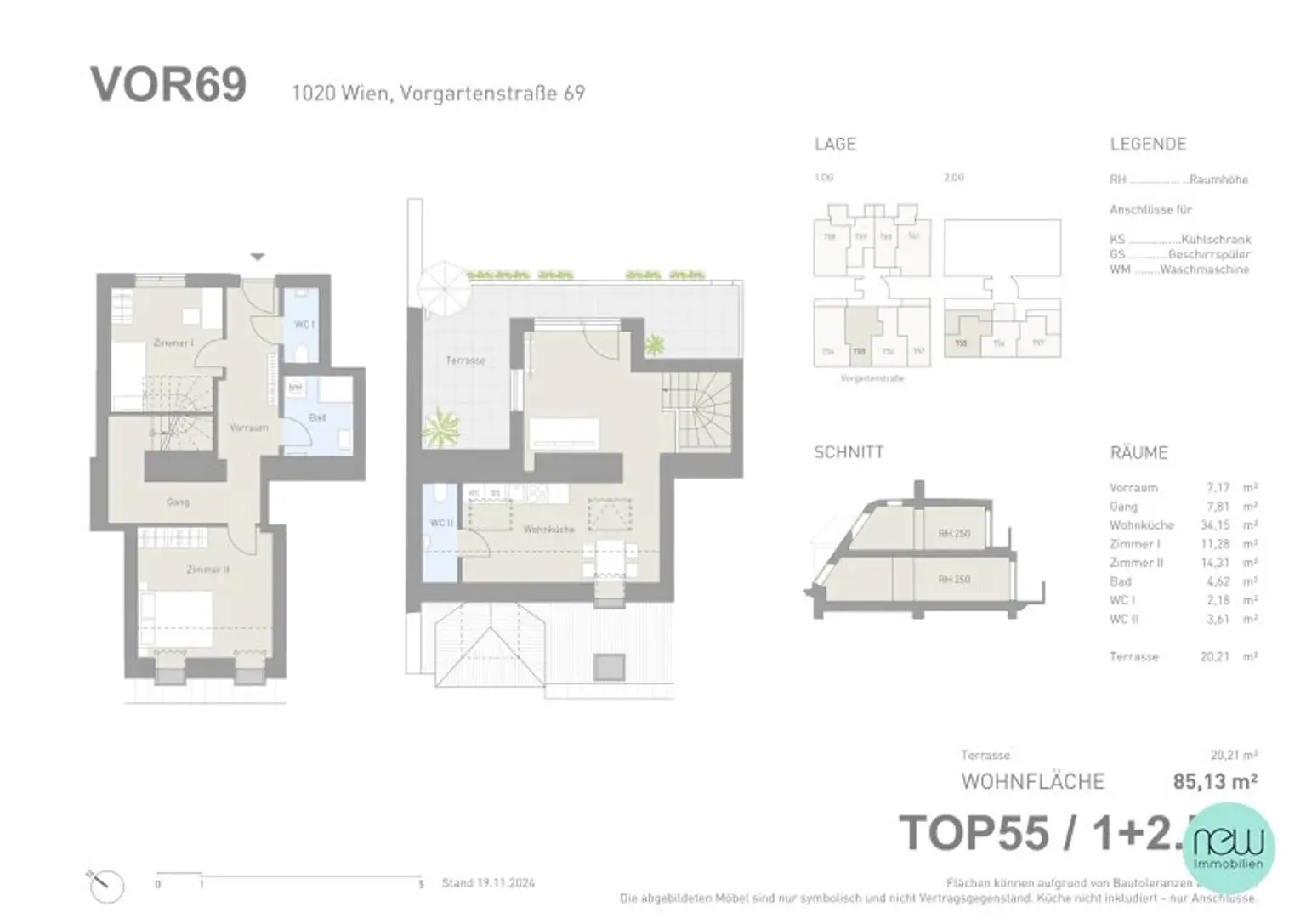 MODERN WOHNEN MIT ALTBAUAMBIENTE - URBAN IN GRÜNER UMGEBUNG
