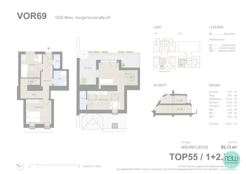 MODERN WOHNEN MIT ALTBAUAMBIENTE - URBAN IN GRÜNER UMGEBUNG
