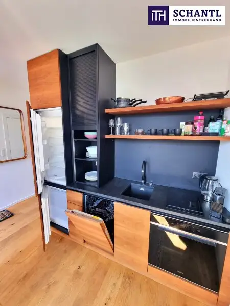 Smartes Wohnen über den Dächern! Raffiniert eingerichtet + Durchdacht bis ins Detail + Hofseitiger Balkon + Perfekte Infrastruktur und Anbindung! Jetzt zugreifen!