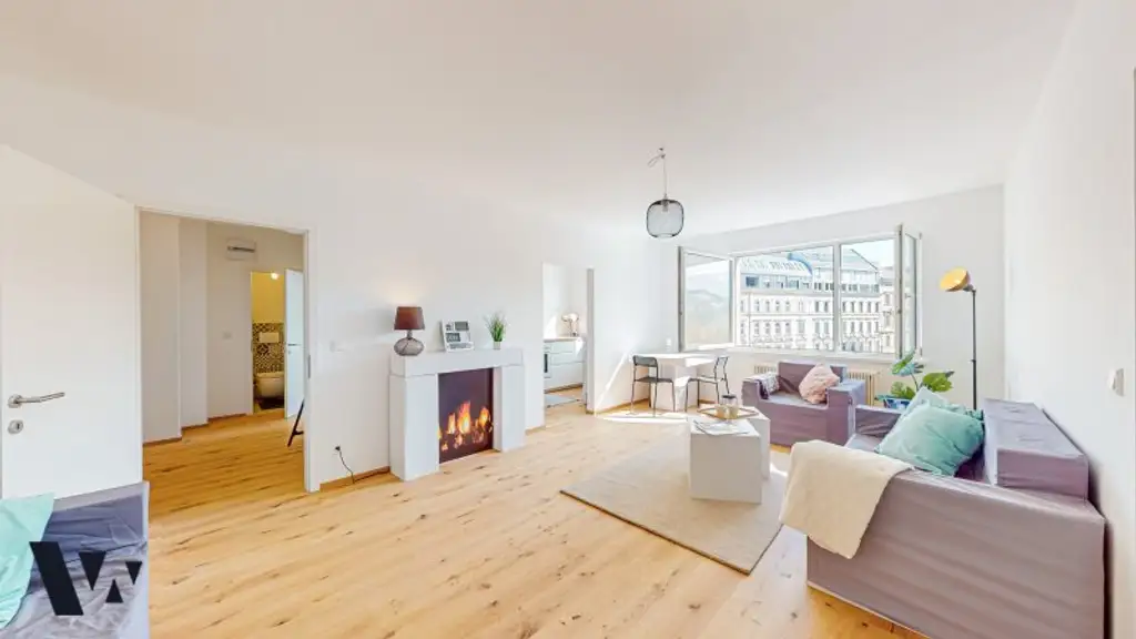 PARKBLICK AM HUNDSTURM | NEU RENOVIERTE 3-ZIMMERWOHNUNG MIT PARKPLATZ