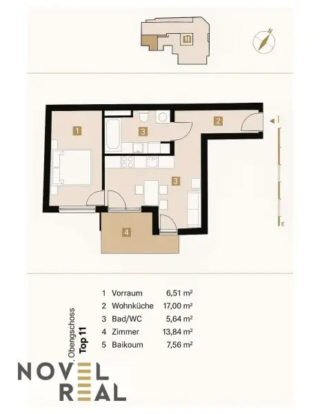 Urbanes Wohnen in Bestlage: Erstbezug mit Balkon, Loggia & U-Bahn-Anbindung