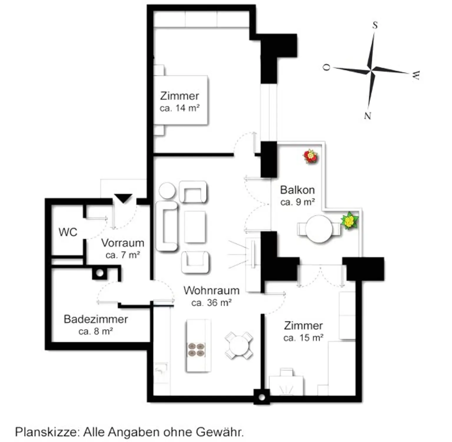 Stilvolle Loft-Wohnung mit Westbalkon & Premiumausstattung in historischem Fabriksgebäude
