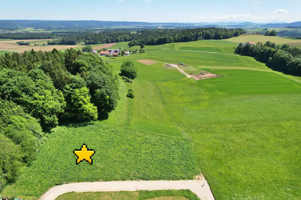 Baugrundstück mit Panoramablick