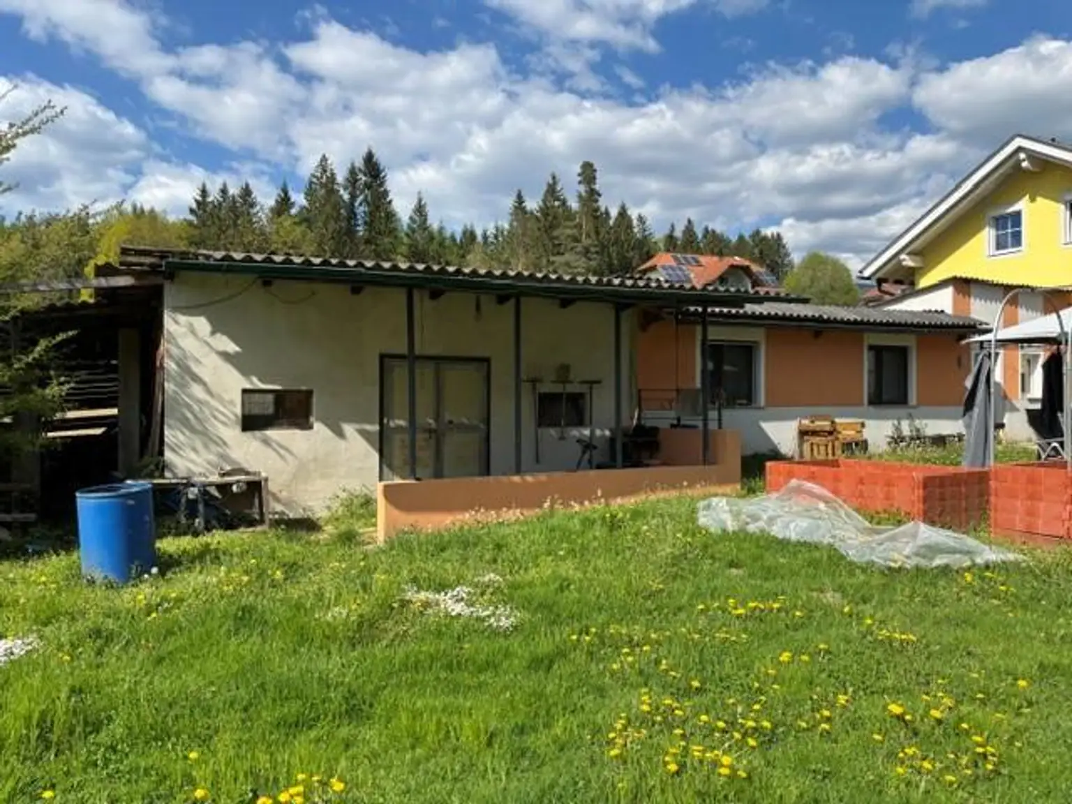 Werkstatt und Partyraum