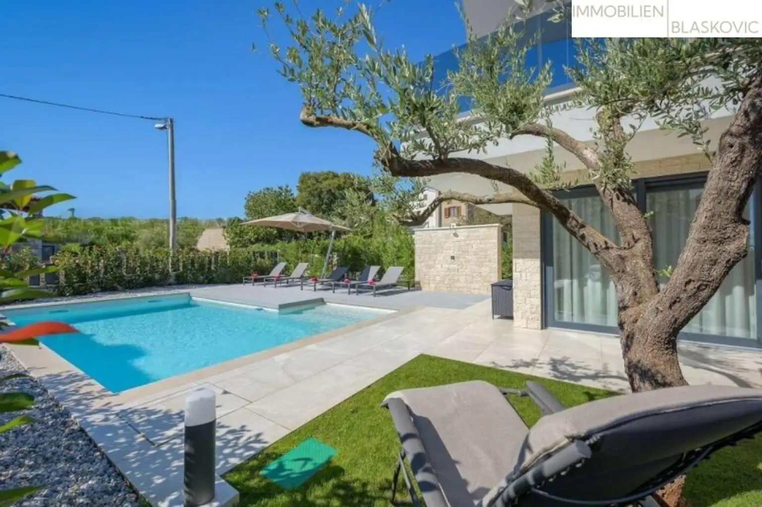 Porec Umgebung - Attraktives Haus mit Pool, Whirlpool und Sauna