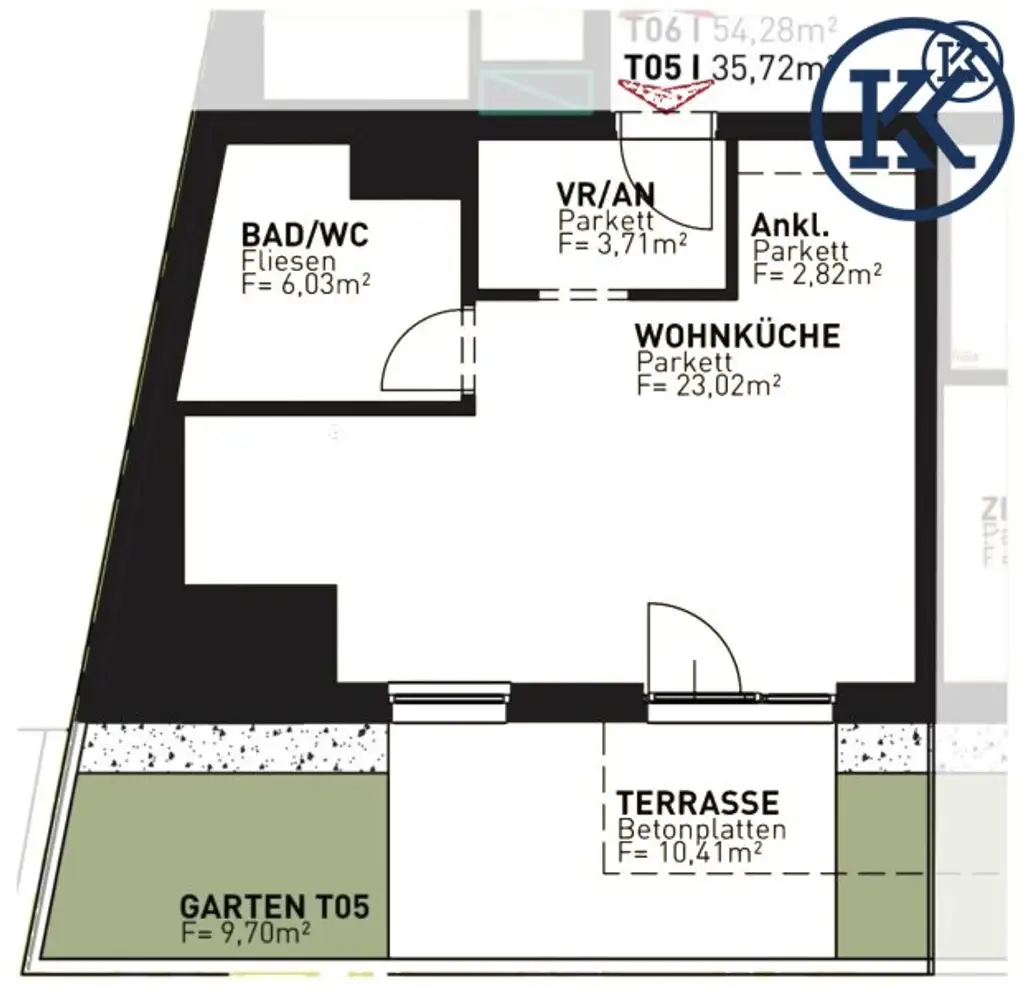 Grundriss Top5