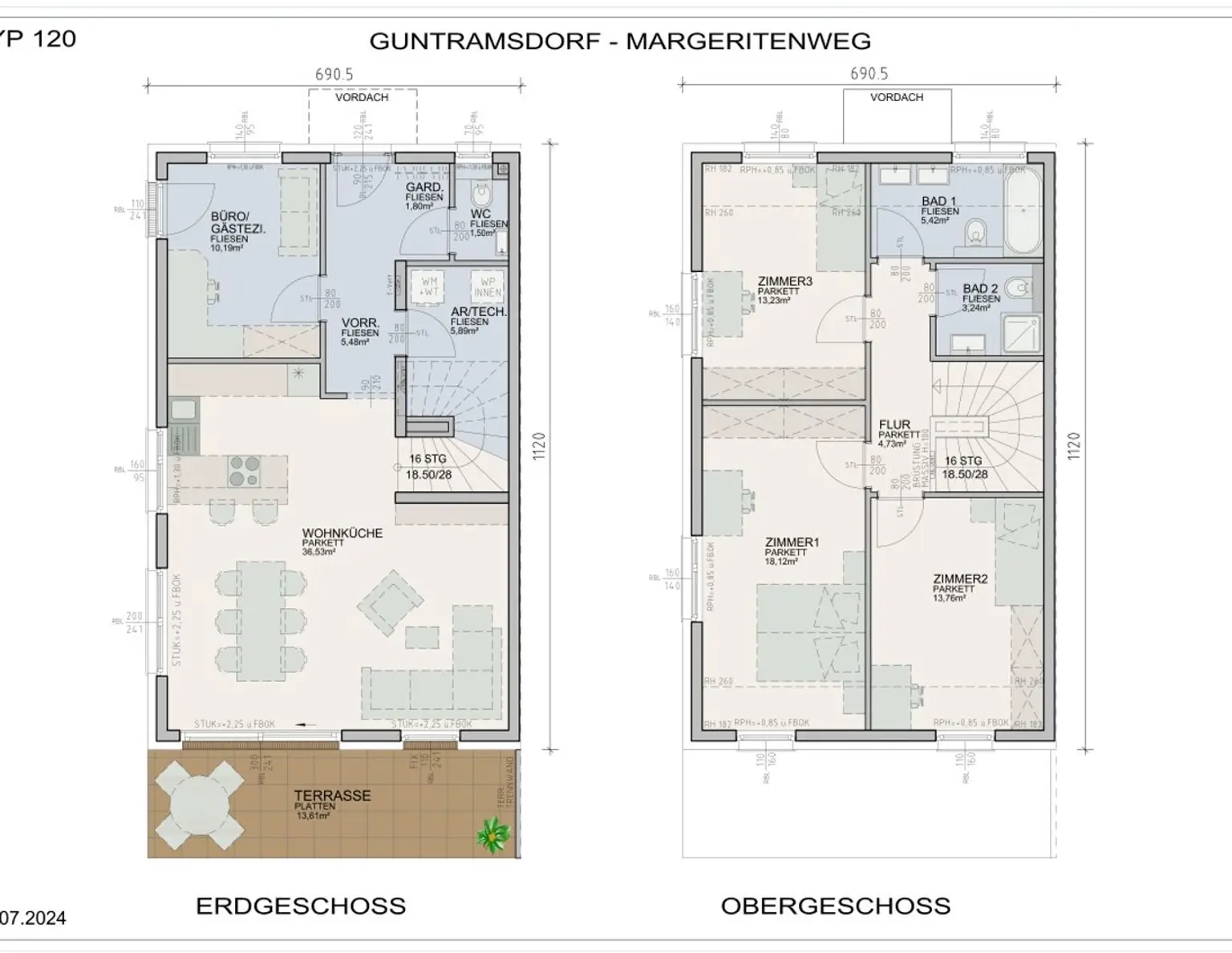 ++ NEU am MARKT ++ Exklusive Doppelhäuser in Guntramsdorf - Margeritenweg