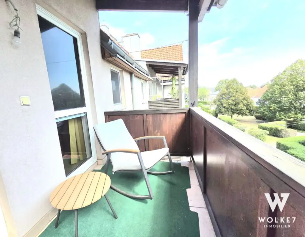 Zentrale 3-Zimmer-Wohnung in Korneuburg | ca. 76,35 m2 | Tiefgaragenplatz | Balkon | Fahrradraum