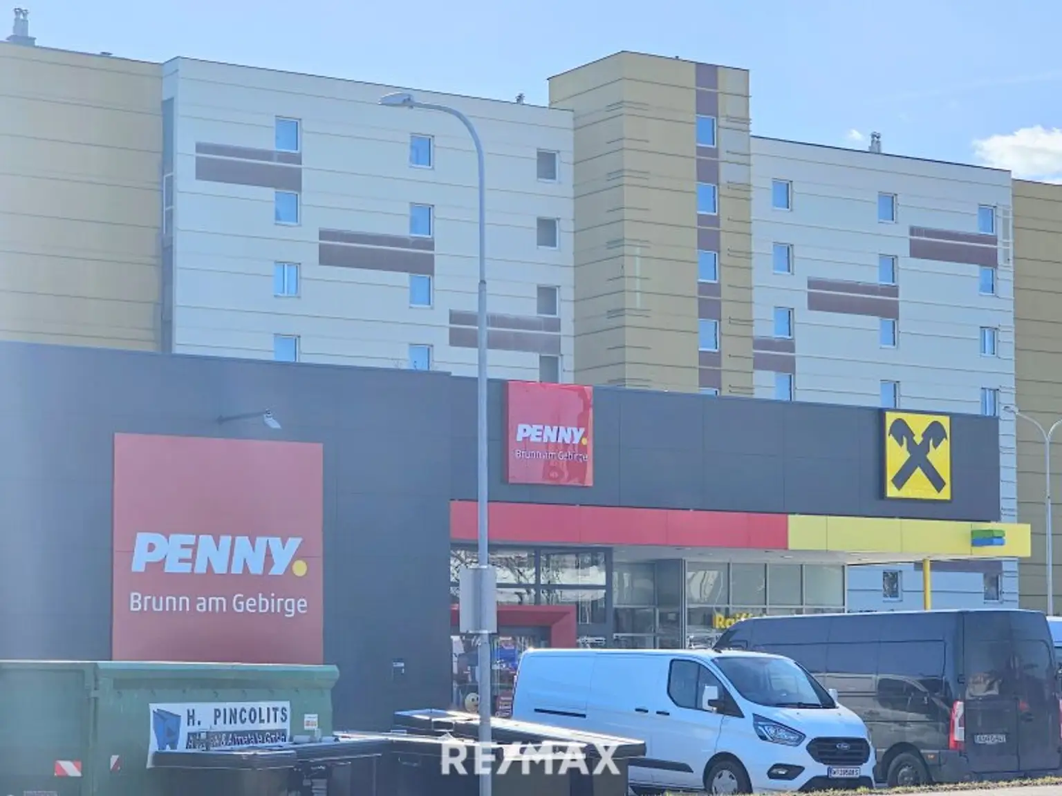 Supermarkt, Bank, Bankomat