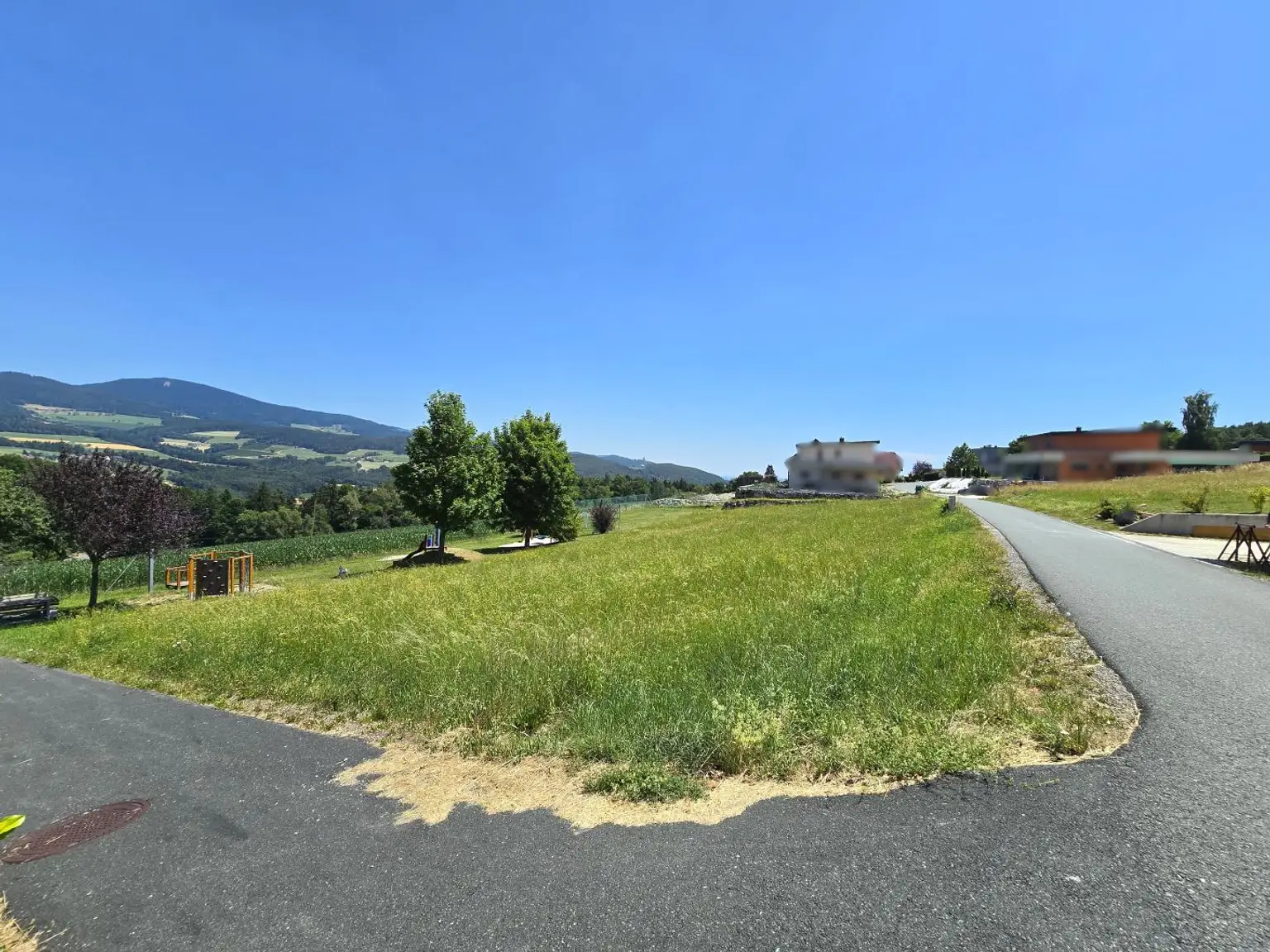 Grundstück in gepflegtem Neubauviertel mit schöner Aussicht