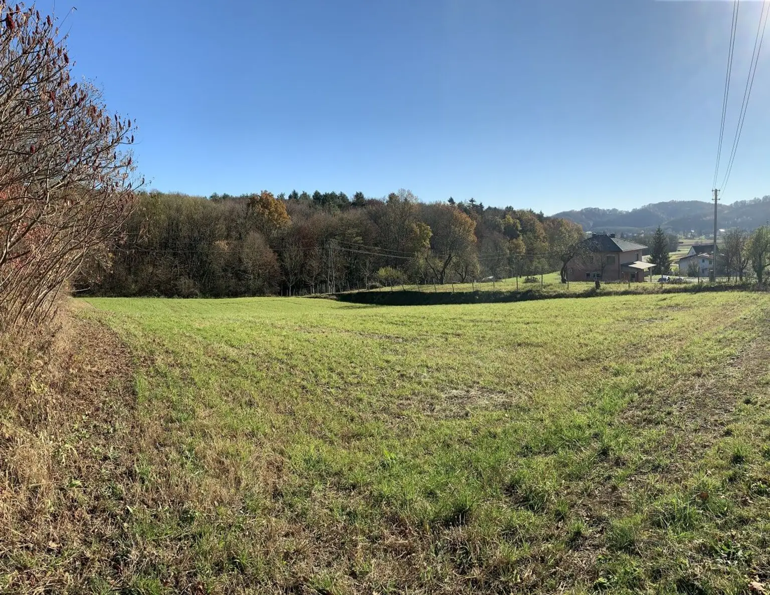 Baugrundstück, Toplage, leichte Süd-Hanglage, Nähe Loipersdorf und Jennersdorf