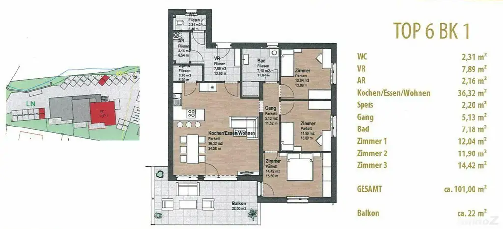 **Penthousecharakter ** Exklusives Wohngefühl - Erstbezug in wunderbarer Lage ** Einziehen & das Leben genießen **