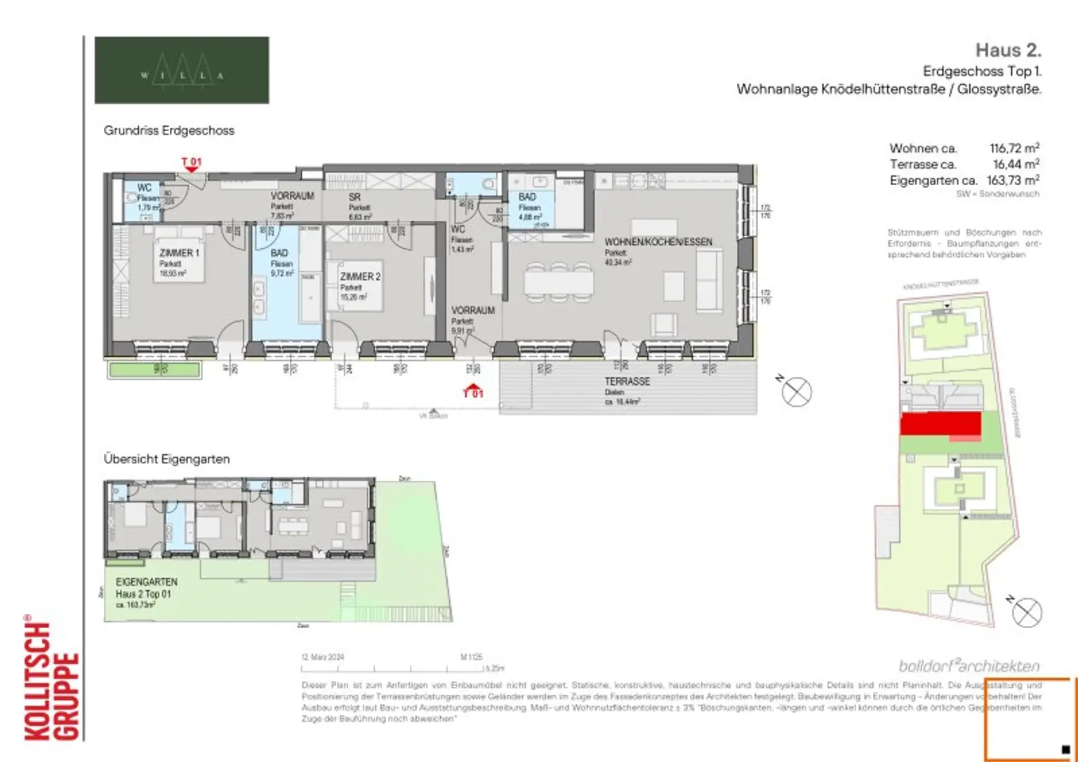 KnödelWilla: Gartenwohnung in der Geschichte und Moderne aufeinander Treffen