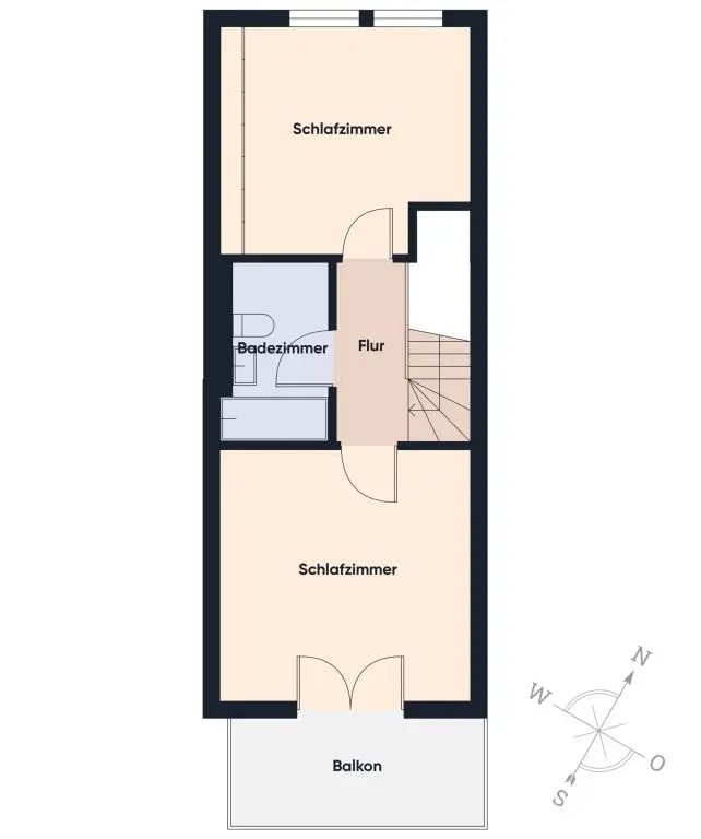 Modernes Wohnen mit Stil – 3-Zimmer-Maisonette mit 2 Balkonen in ruhiger Lage von Bregenz
