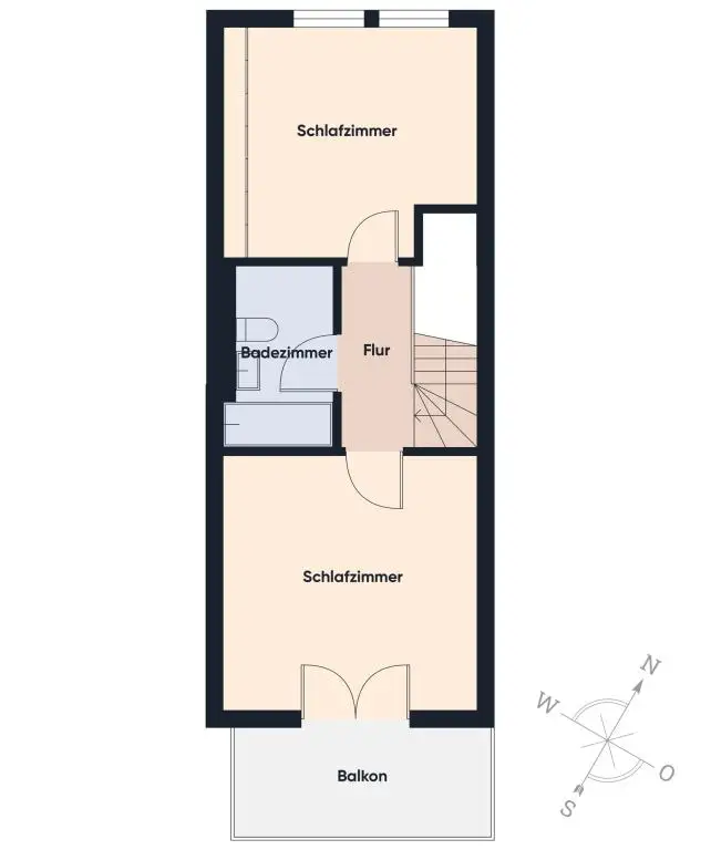 Modernes Wohnen mit Stil – 3-Zimmer-Maisonette mit 2 Balkonen in ruhiger Lage von Bregenz