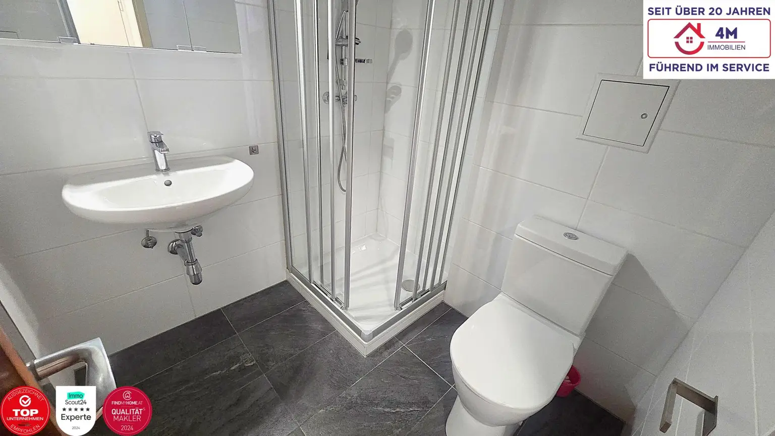 1-Zimmer-Neubauwohnung – nur 200 m von der Millennium City