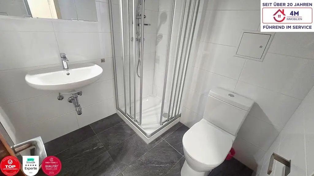 1-Zimmer-Neubauwohnung – nur 200 m von der Millennium City