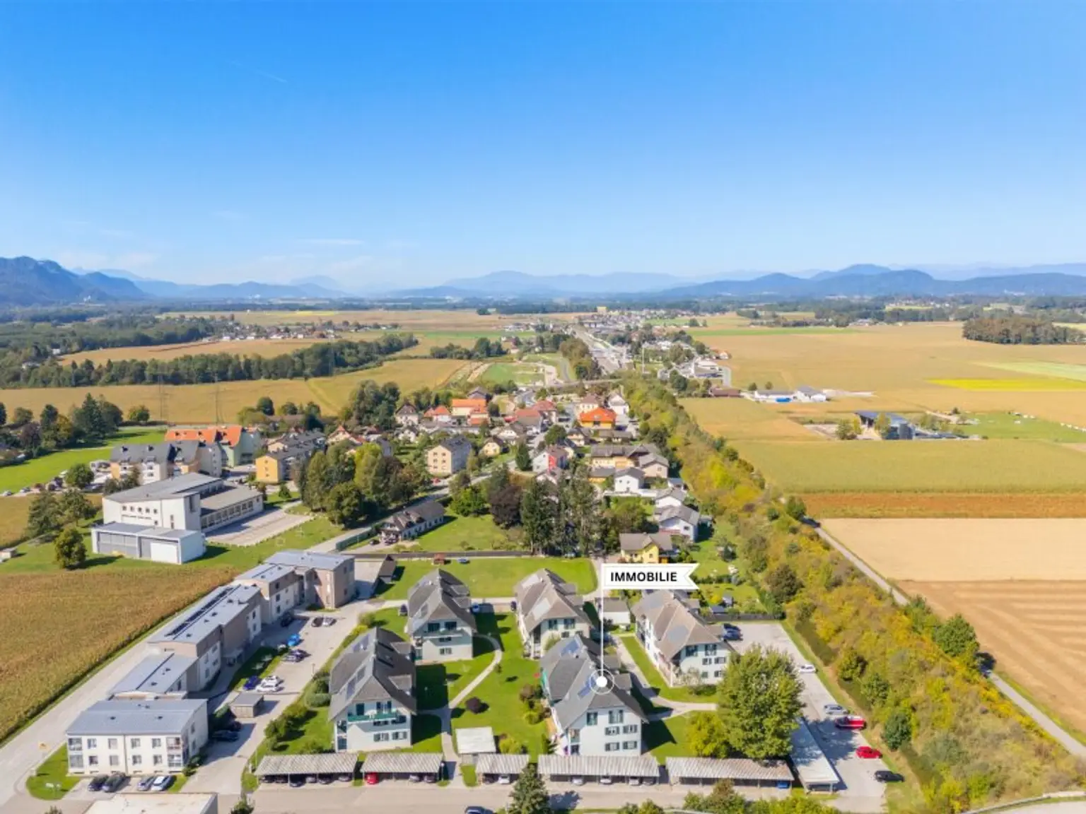 Traumhafte 100m² 4 Zi Wohnung plus 15,00m² Südbalkon in Grafenstein - 10 min. nach Klagenfurt