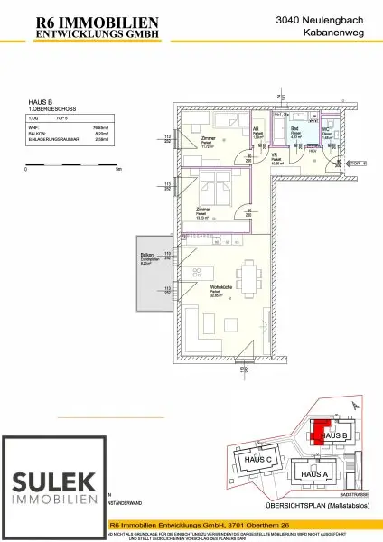 Wohnpark Neulengbach | Erstbezug | 3 Zimmer mit Balkon
