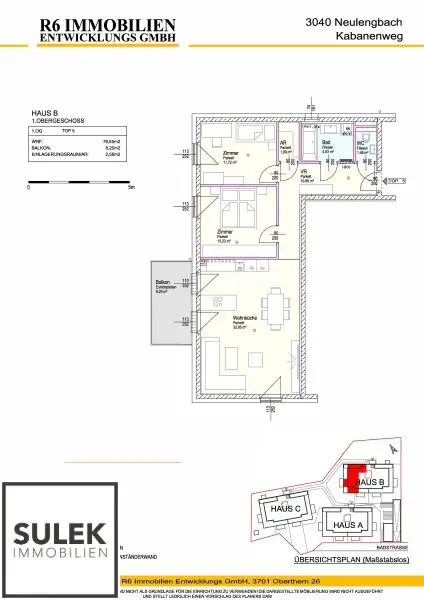 Wohnpark Neulengbach | Erstbezug | 3 Zimmer mit Balkon