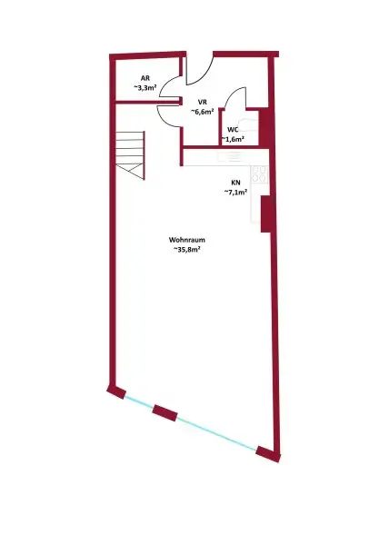 Attraktive Praxis in Mödling: 102m² plus Garagenstellplatz, top gepflegt!