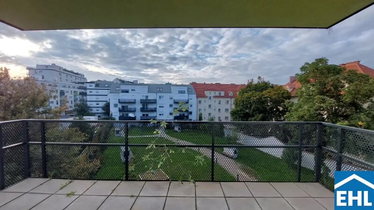 3-Zimmer-Wohnung mit 10m² großen Balkon & sehr guter Infrastruktur nahe der Donauinsel