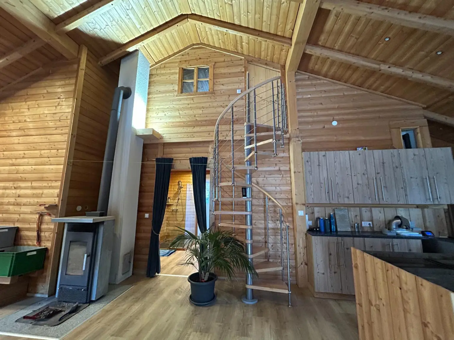 Wohn-Essbereich mit Küche