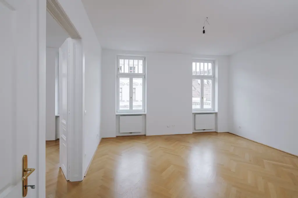Sehr gepflegte 2 Zimmer Altbauwohnung in sehr guter zenraler Lage von Döbling!