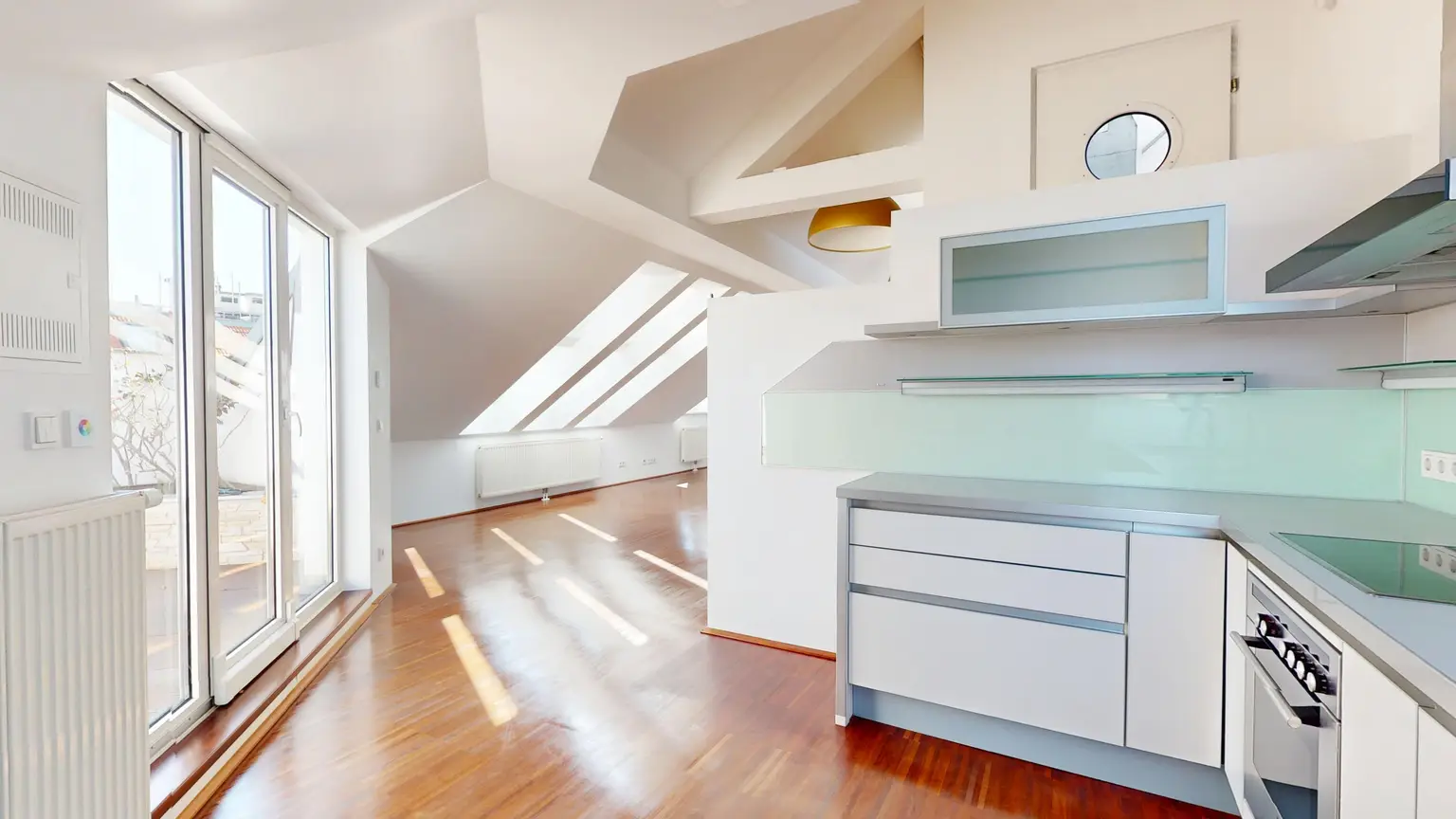 Aichholzgasse: Blick über Wien - Dachterrasse (41,46 m²) - Gemütlich Wohnen