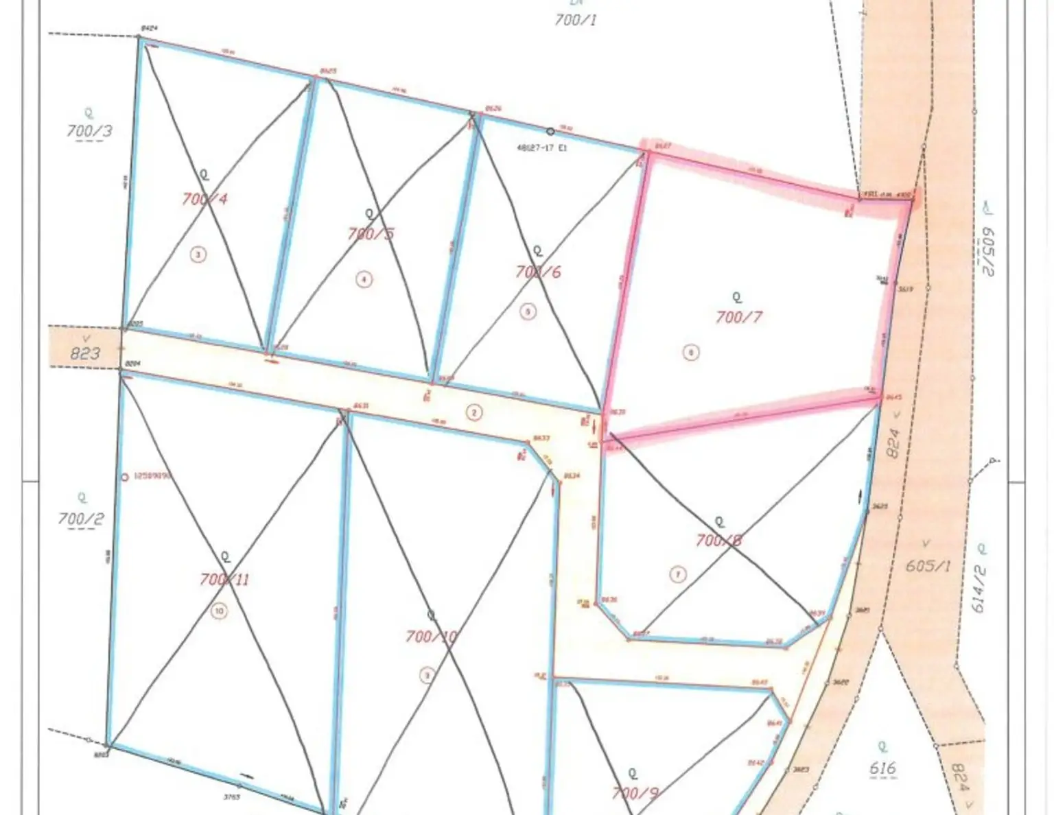1417 m² Grundstück in einer ruhigen Siedlung in 4760 Raab zu kaufen