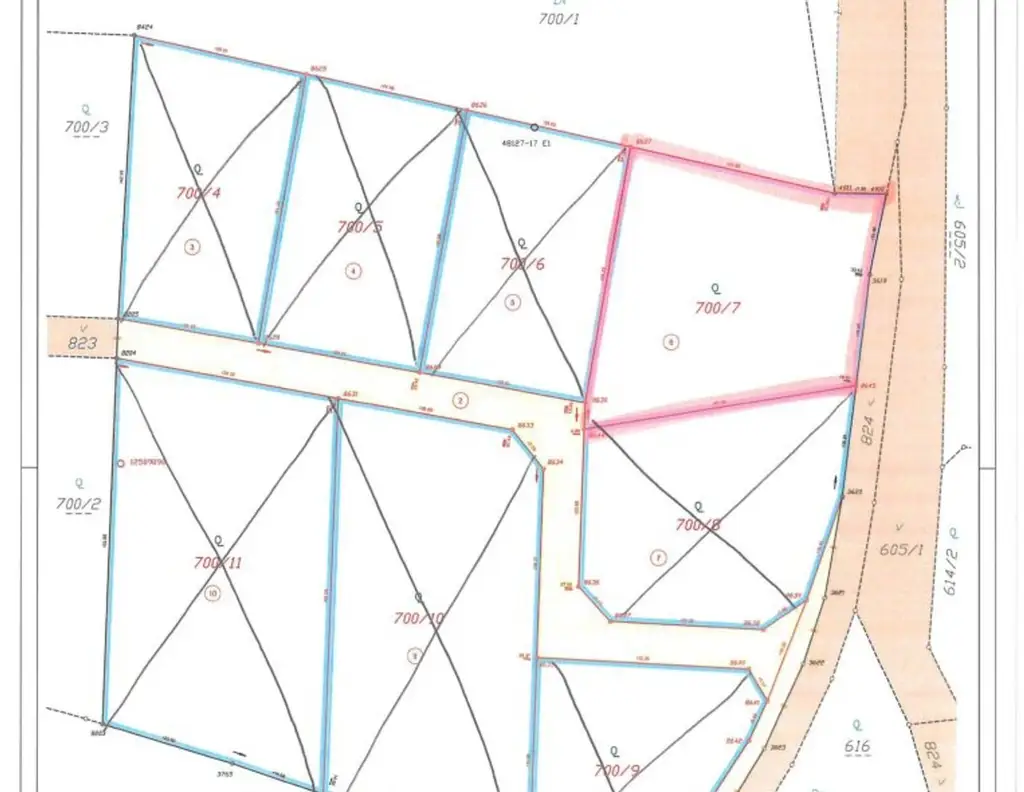 1417 m² Grundstück in einer ruhigen Siedlung in 4760 Raab zu kaufen