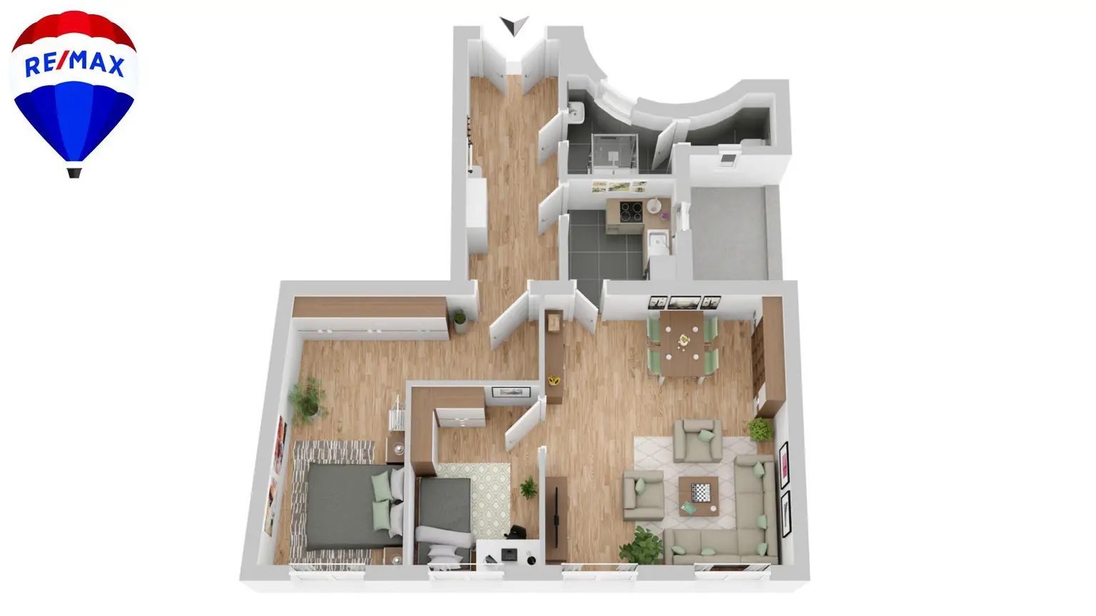 19. Eigentumswohnung 1040 Wien - Grundriss