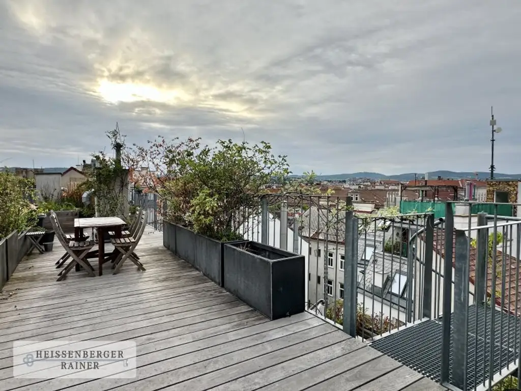 PENTHOUSE MIT TRAUMHAFTEN TERRASSEN /// PERFEKTER GRUNDRISS /// ALSER STRASSE, ELTERLEINPLATZ