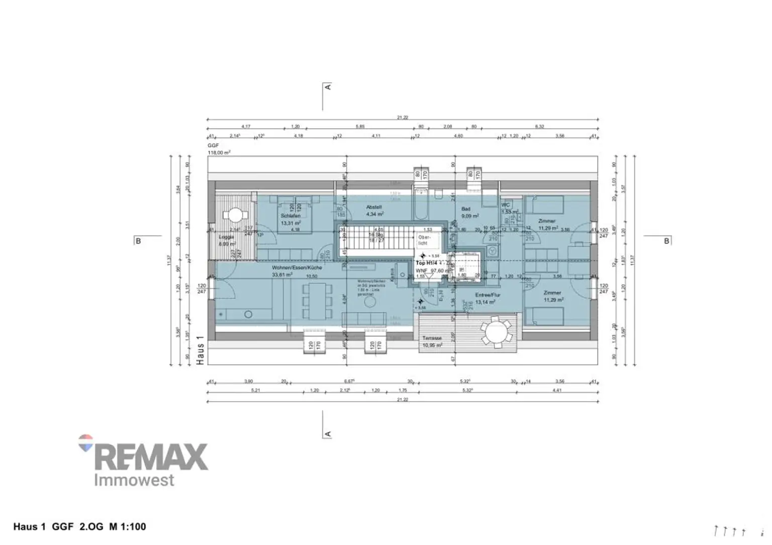 2. OG - Haus 1